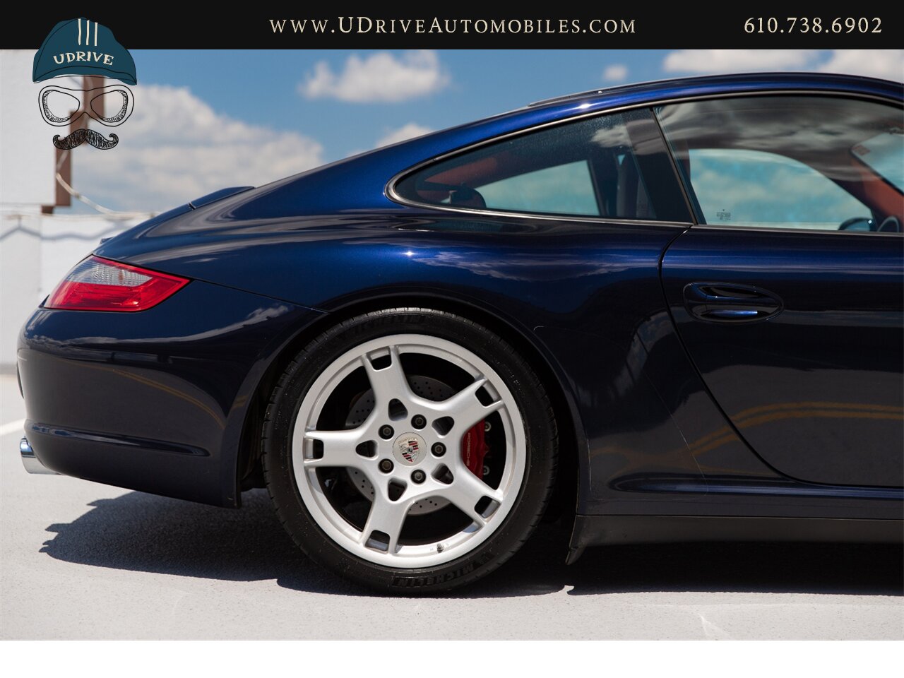 2007 Porsche 911 Carrera 4S 997 C4S 6 Spd Sport Chrono Sport Exhst  RARE Midnight Blue over Terracotta Full Lthr Thicker Steering Wheel - Photo 17 - West Chester, PA 19382