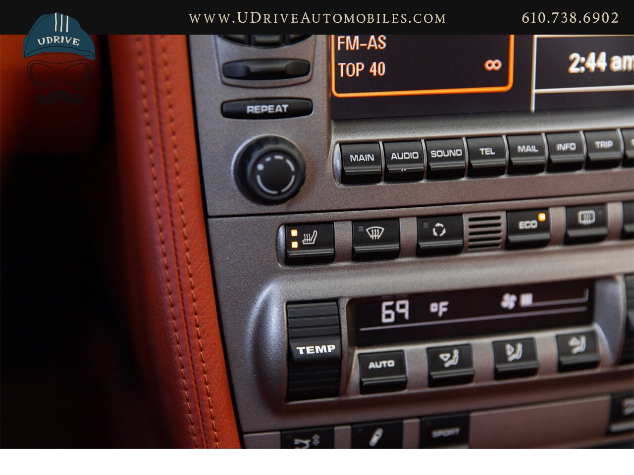 2007 Porsche 911 Carrera 4S 997 C4S 6 Spd Sport Chrono Sport Exhst  RARE Midnight Blue over Terracotta Full Lthr Thicker Steering Wheel - Photo 33 - West Chester, PA 19382