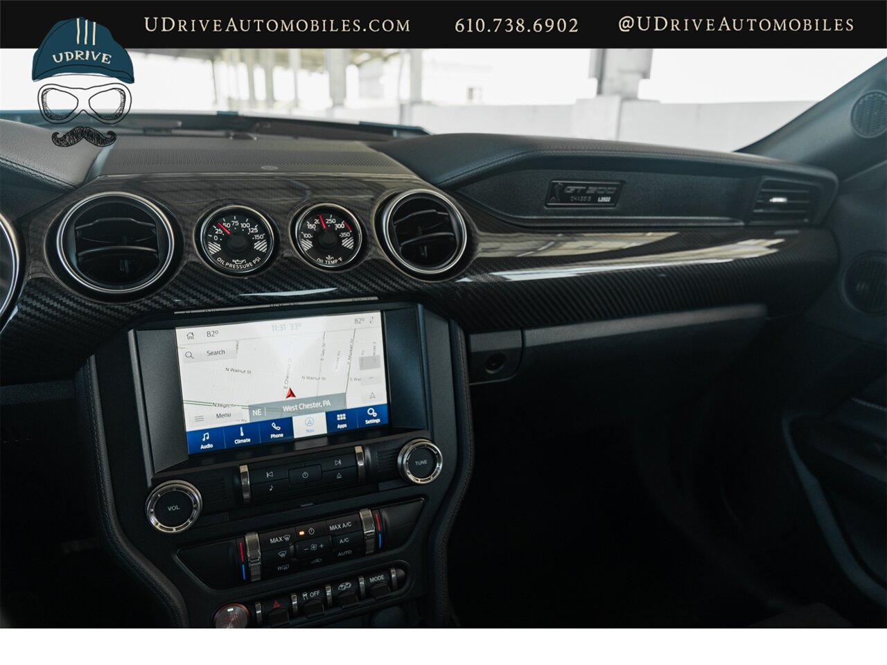 2020 Ford Mustang Shelby GT500 LIVE ON BRING A TRAILER Carbon Fiber Track Pack White Over The Top Stripe Teck Pkg 215 Miles - Photo 43 - West Chester, PA 19382