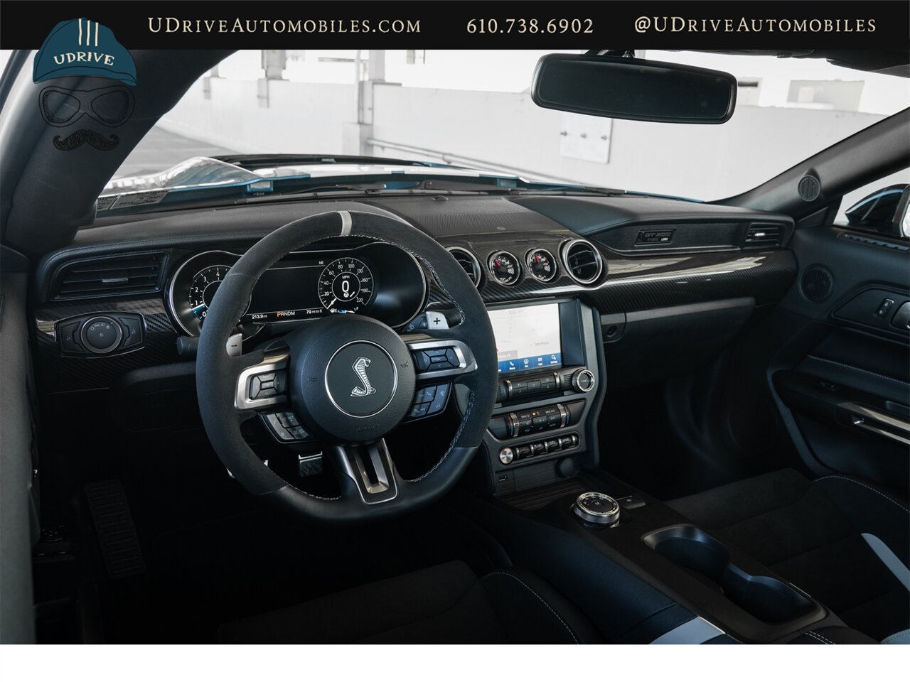 2020 Ford Mustang Shelby GT500 LIVE ON BRING A TRAILER Carbon Fiber Track Pack White Over The Top Stripe Teck Pkg 215 Miles - Photo 40 - West Chester, PA 19382