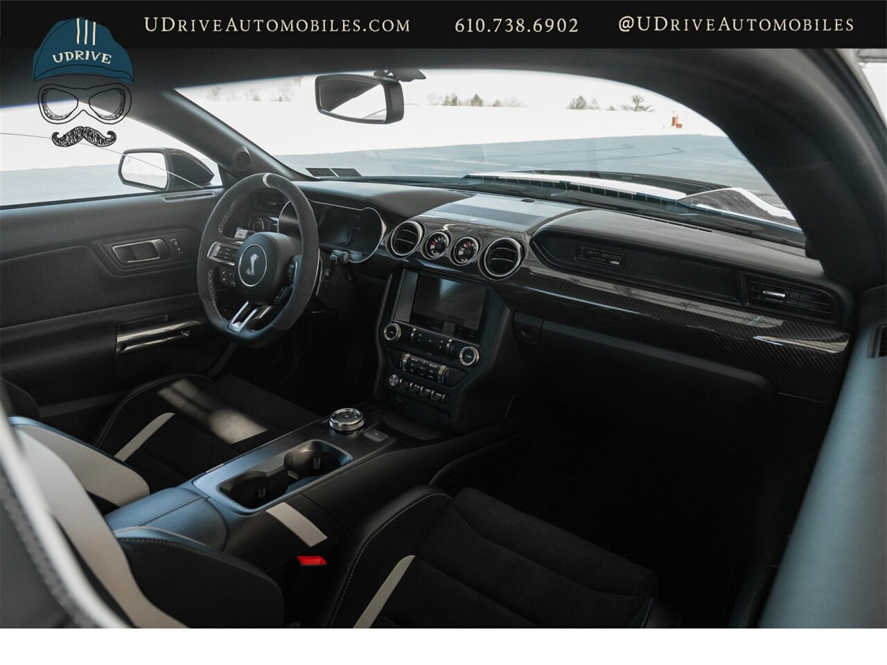 2020 Ford Mustang Shelby GT500 LIVE ON BRING A TRAILER Carbon Fiber Track Pack White Over The Top Stripe Teck Pkg 215 Miles - Photo 56 - West Chester, PA 19382