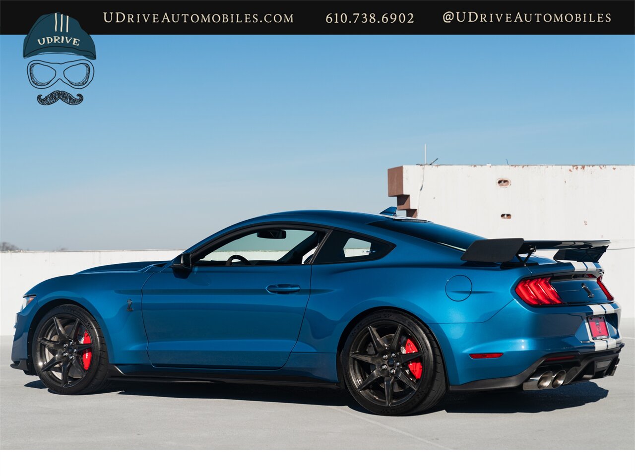 2020 Ford Mustang Shelby GT500 LIVE ON BRING A TRAILER Carbon Fiber Track Pack White Over The Top Stripe Teck Pkg 215 Miles - Photo 29 - West Chester, PA 19382