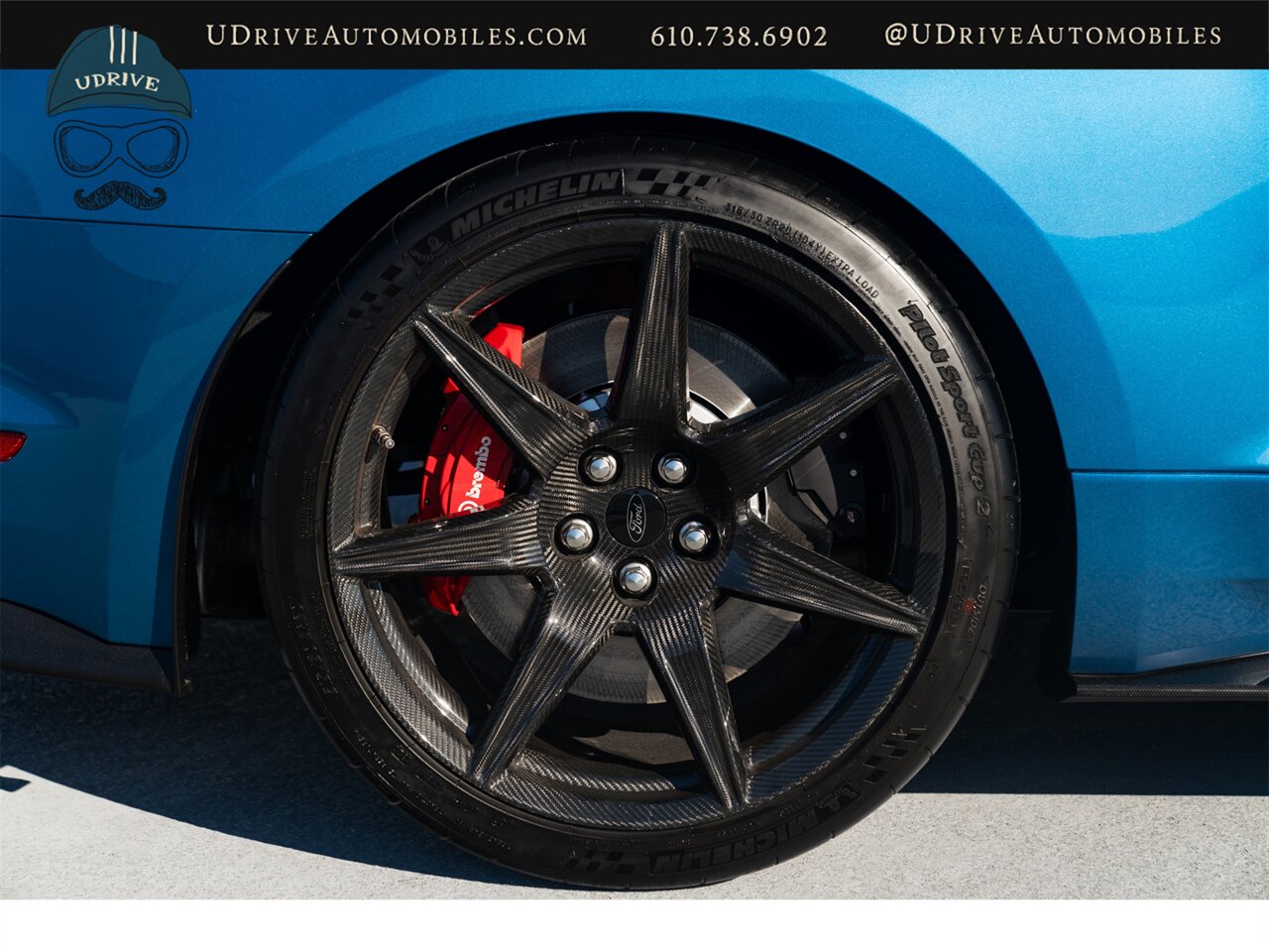 2020 Ford Mustang Shelby GT500 LIVE ON BRING A TRAILER Carbon Fiber Track Pack White Over The Top Stripe Teck Pkg 215 Miles - Photo 72 - West Chester, PA 19382