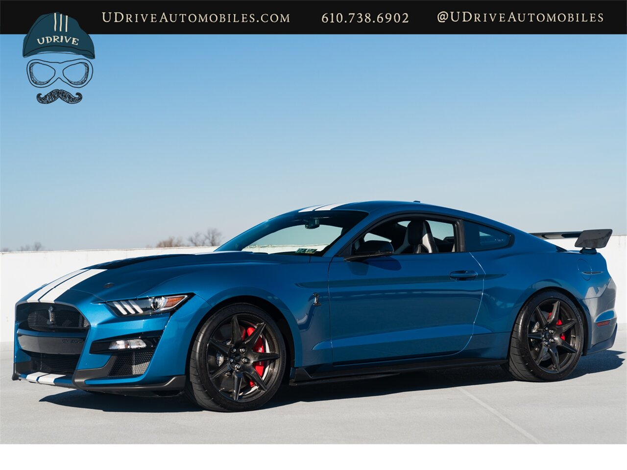2020 Ford Mustang Shelby GT500 LIVE ON BRING A TRAILER Carbon Fiber Track Pack White Over The Top Stripe Teck Pkg 215 Miles - Photo 11 - West Chester, PA 19382