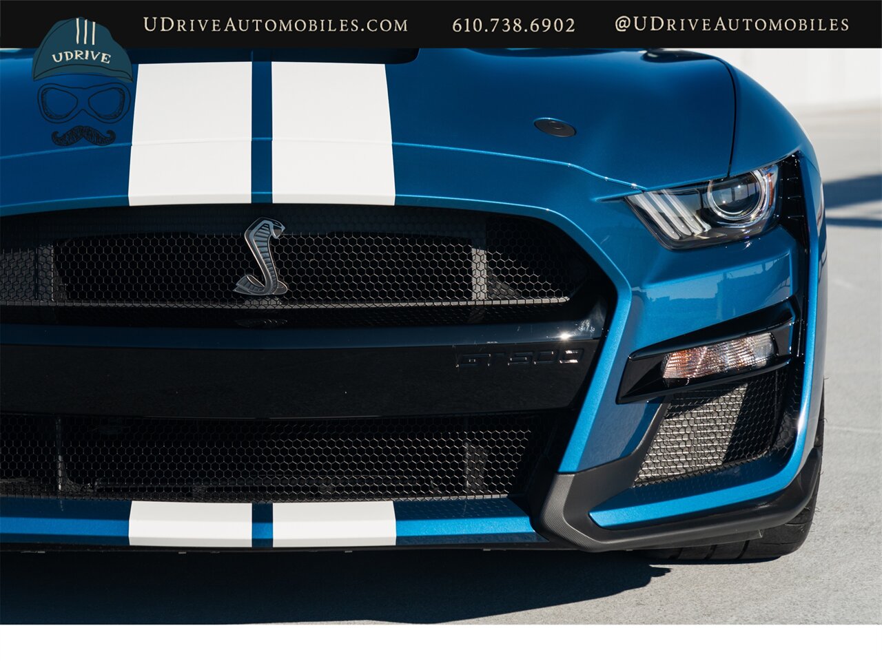 2020 Ford Mustang Shelby GT500 LIVE ON BRING A TRAILER Carbon Fiber Track Pack White Over The Top Stripe Teck Pkg 215 Miles - Photo 14 - West Chester, PA 19382
