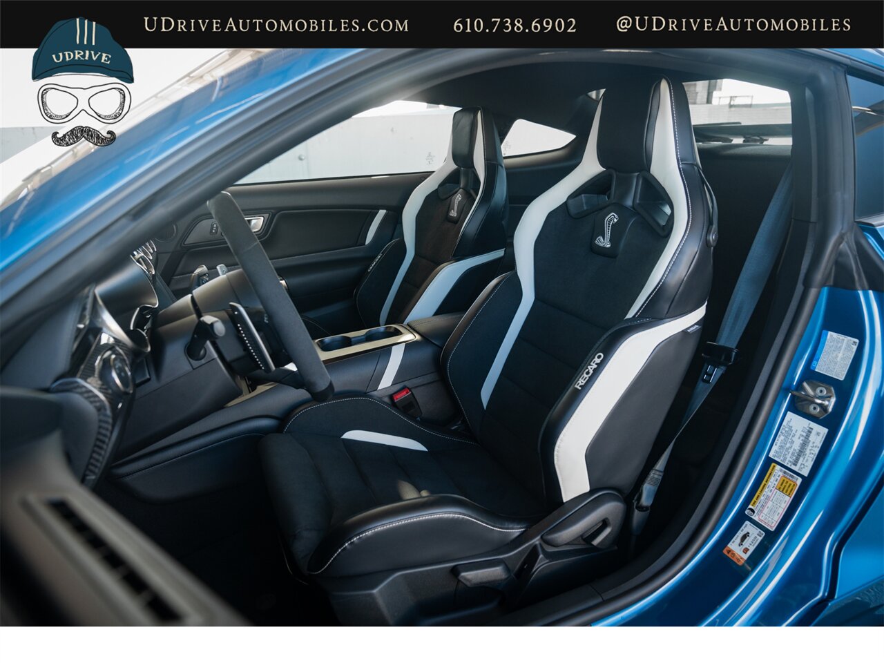 2020 Ford Mustang Shelby GT500 LIVE ON BRING A TRAILER Carbon Fiber Track Pack White Over The Top Stripe Teck Pkg 215 Miles - Photo 7 - West Chester, PA 19382