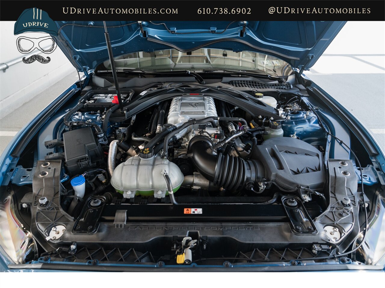 2020 Ford Mustang Shelby GT500 LIVE ON BRING A TRAILER Carbon Fiber Track Pack White Over The Top Stripe Teck Pkg 215 Miles - Photo 61 - West Chester, PA 19382