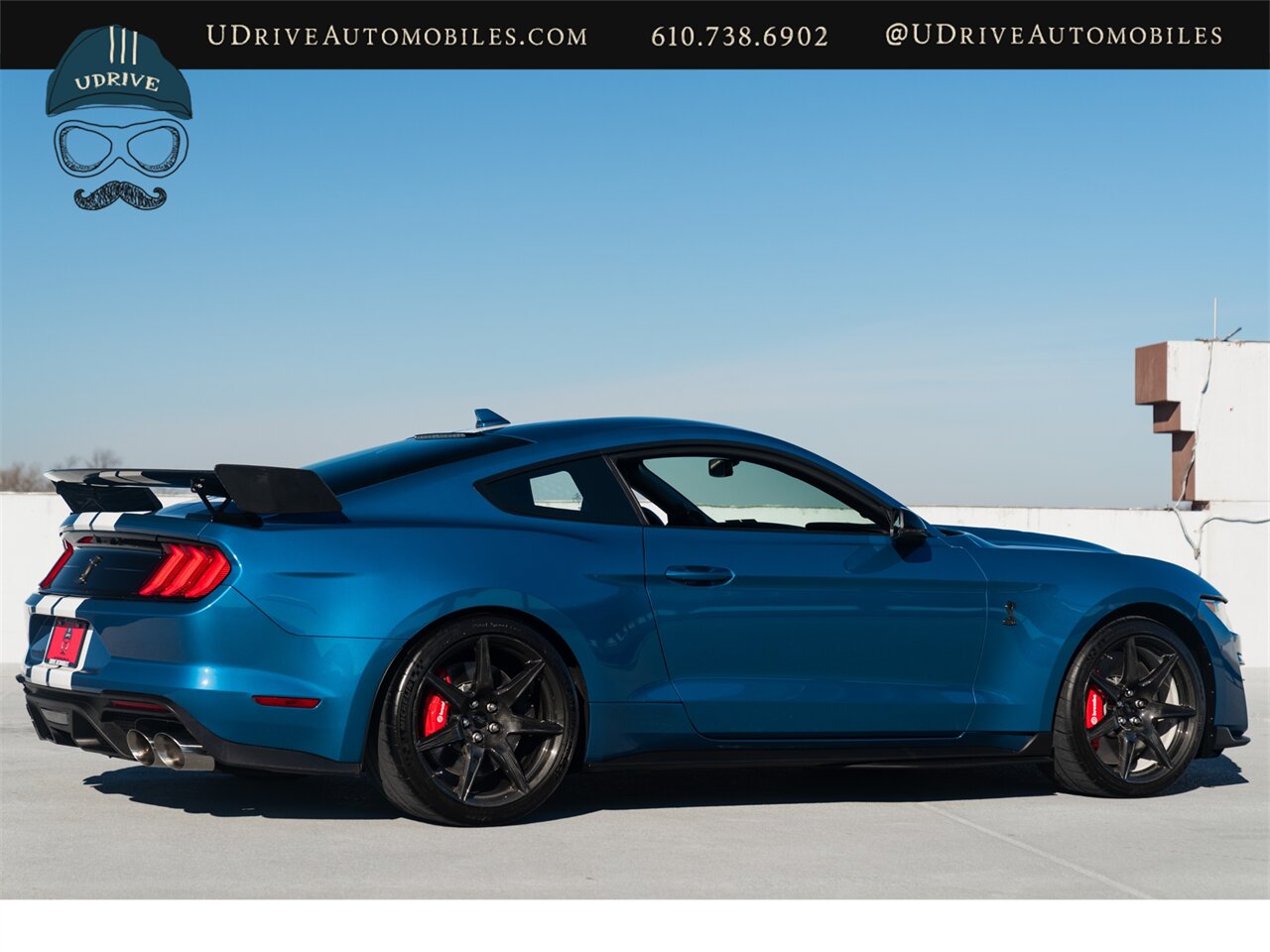 2020 Ford Mustang Shelby GT500 LIVE ON BRING A TRAILER Carbon Fiber Track Pack White Over The Top Stripe Teck Pkg 215 Miles - Photo 23 - West Chester, PA 19382