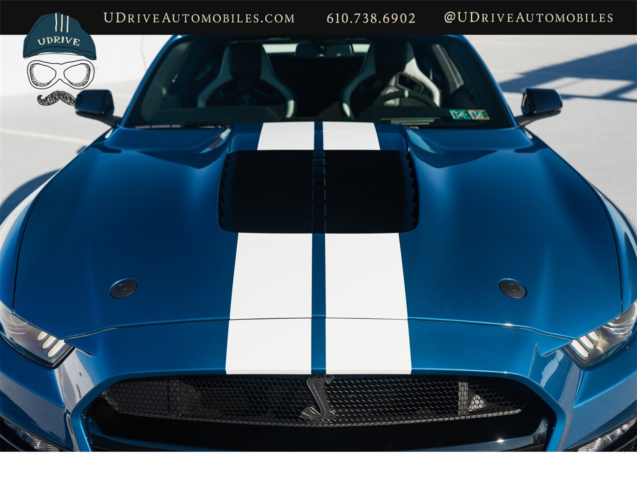 2020 Ford Mustang Shelby GT500 LIVE ON BRING A TRAILER Carbon Fiber Track Pack White Over The Top Stripe Teck Pkg 215 Miles - Photo 16 - West Chester, PA 19382