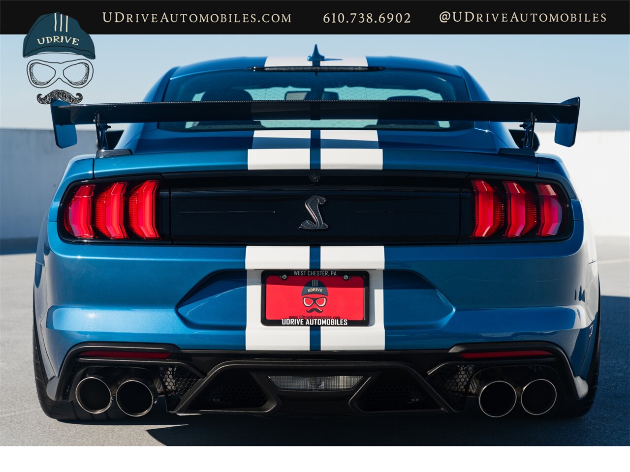 2020 Ford Mustang Shelby GT500 LIVE ON BRING A TRAILER Carbon Fiber Track Pack White Over The Top Stripe Teck Pkg 215 Miles - Photo 25 - West Chester, PA 19382