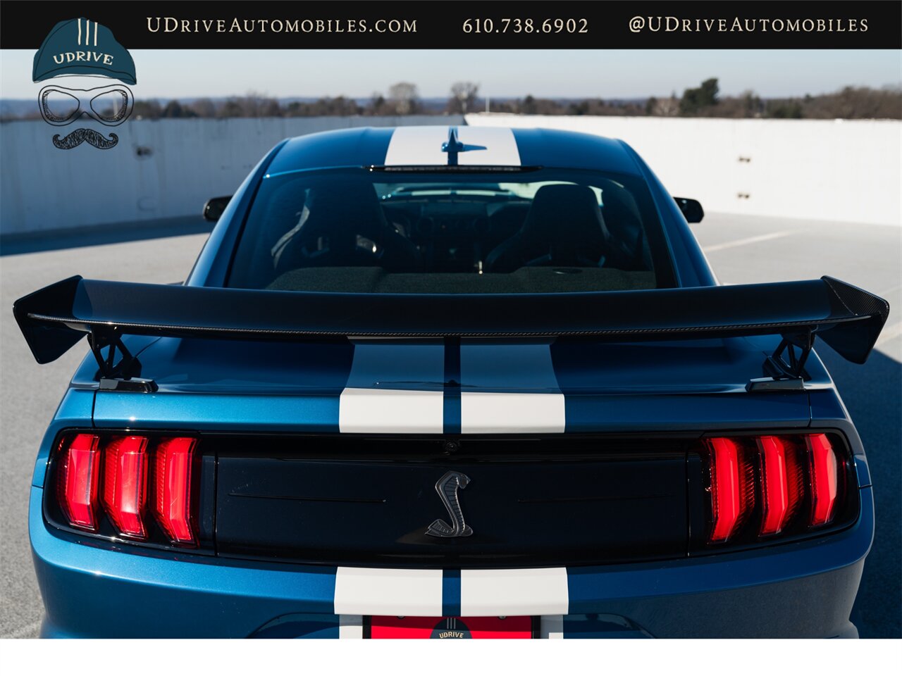 2020 Ford Mustang Shelby GT500 LIVE ON BRING A TRAILER Carbon Fiber Track Pack White Over The Top Stripe Teck Pkg 215 Miles - Photo 26 - West Chester, PA 19382