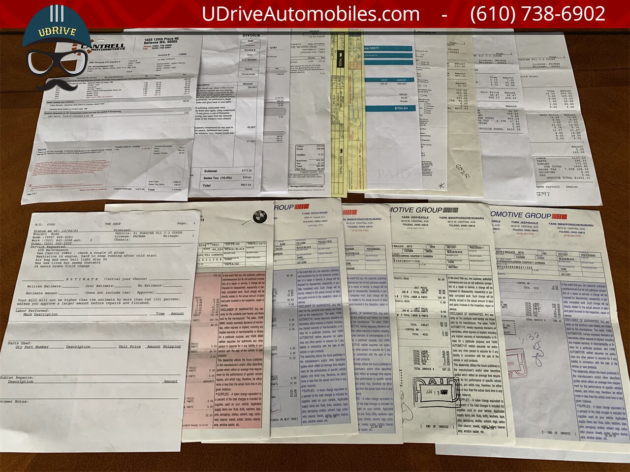 1991 Porsche 911 Carrera 2 964 Limited Slip Differential LSD  Service History Over $16k Spent Since 2018 - Photo 56 - West Chester, PA 19382