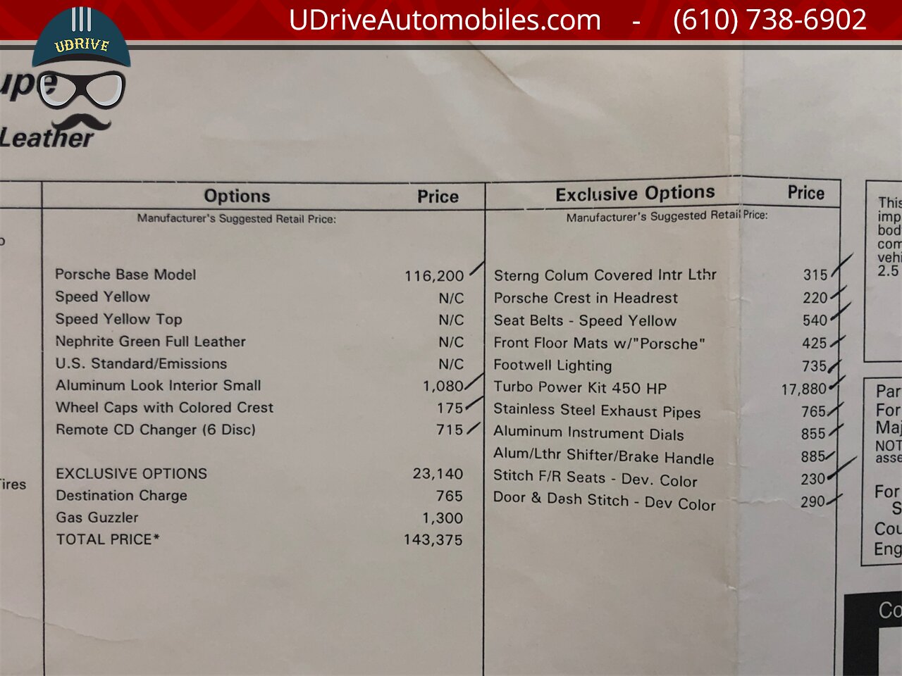 2003 Porsche 911 996 Turbo X50 6Sp Nephrite Green Lthr 9k Miles  Deviating Yellow Stitching Collector Grade BACK AGAIN - Photo 50 - West Chester, PA 19382