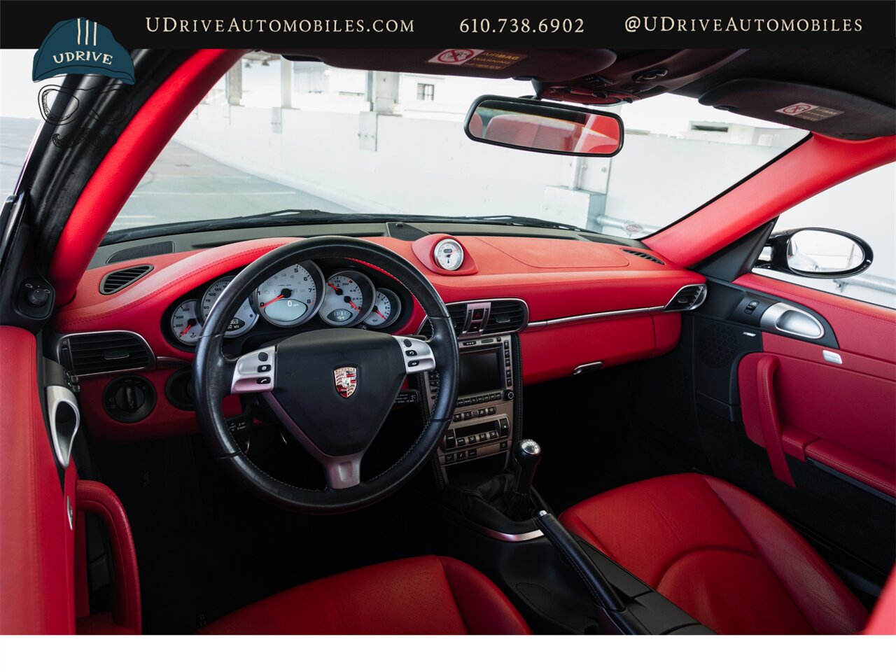 2005 Porsche 911 Carrera S  997 S 6 Speed 17k Miles Chrono Leather to Sample Boxster Red/Blk Service History - Photo 34 - West Chester, PA 19382