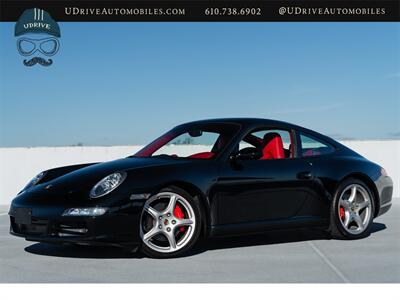 2005 Porsche 911 Carrera S  997 S 6 Speed 17k Miles Chrono Leather to Sample Boxster Red/Blk Service History Coupe