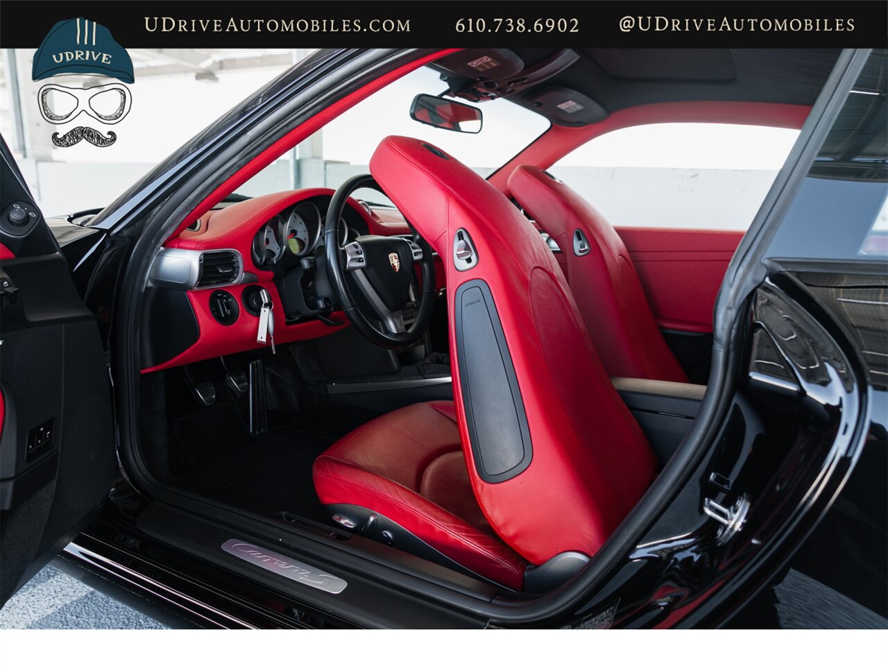 2005 Porsche 911 Carrera S  997 S 6 Speed 17k Miles Chrono Leather to Sample Boxster Red/Blk Service History - Photo 49 - West Chester, PA 19382