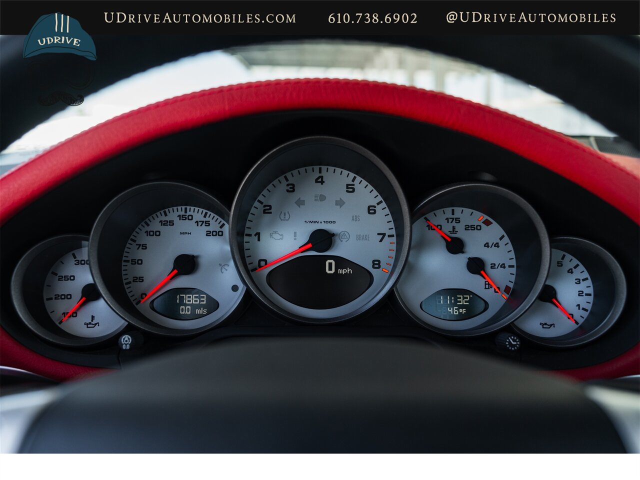 2005 Porsche 911 Carrera S  997 S 6 Speed 17k Miles Chrono Leather to Sample Boxster Red/Blk Service History - Photo 37 - West Chester, PA 19382