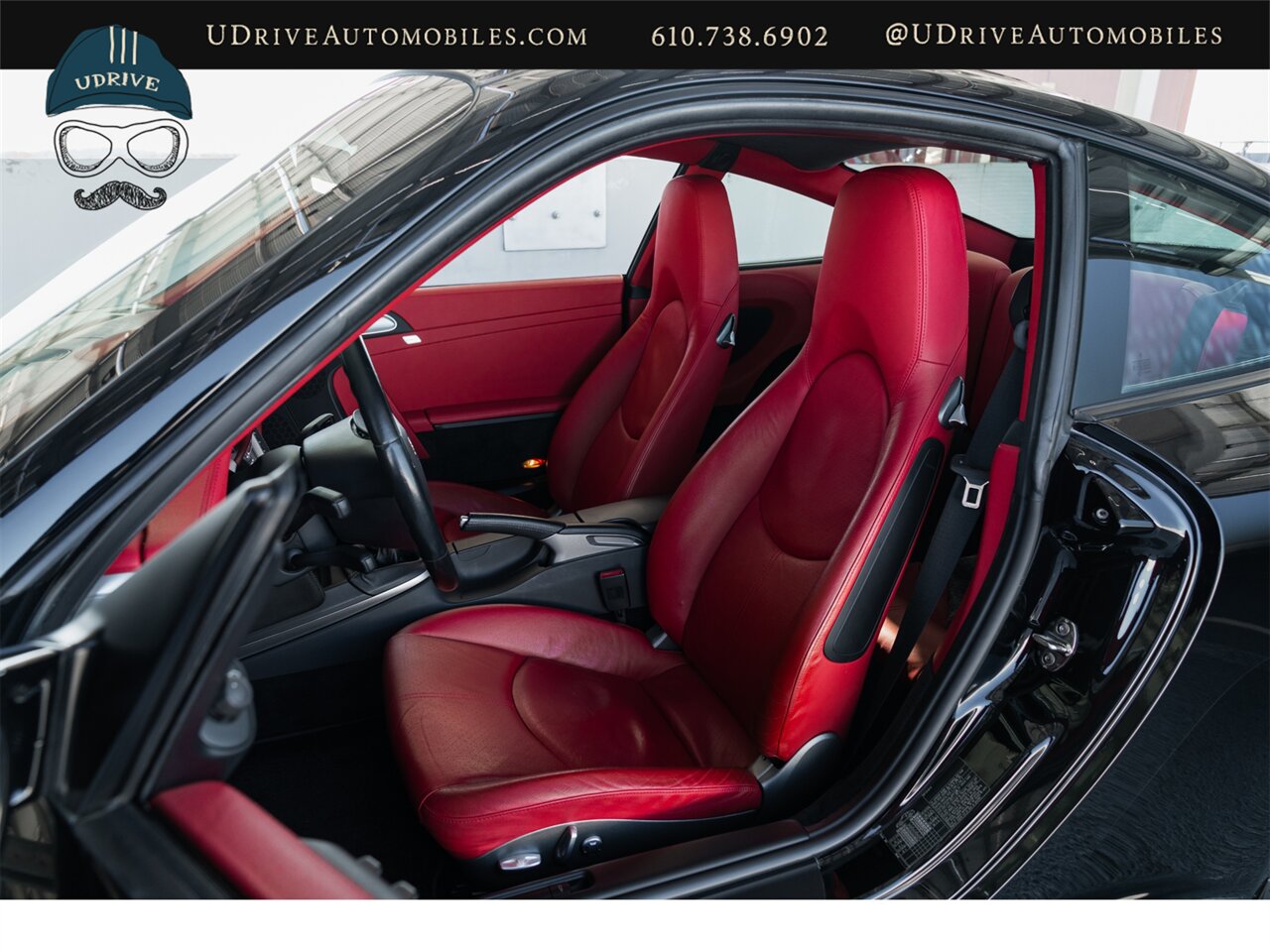 2005 Porsche 911 Carrera S  997 S 6 Speed 17k Miles Chrono Leather to Sample Boxster Red/Blk Service History - Photo 7 - West Chester, PA 19382