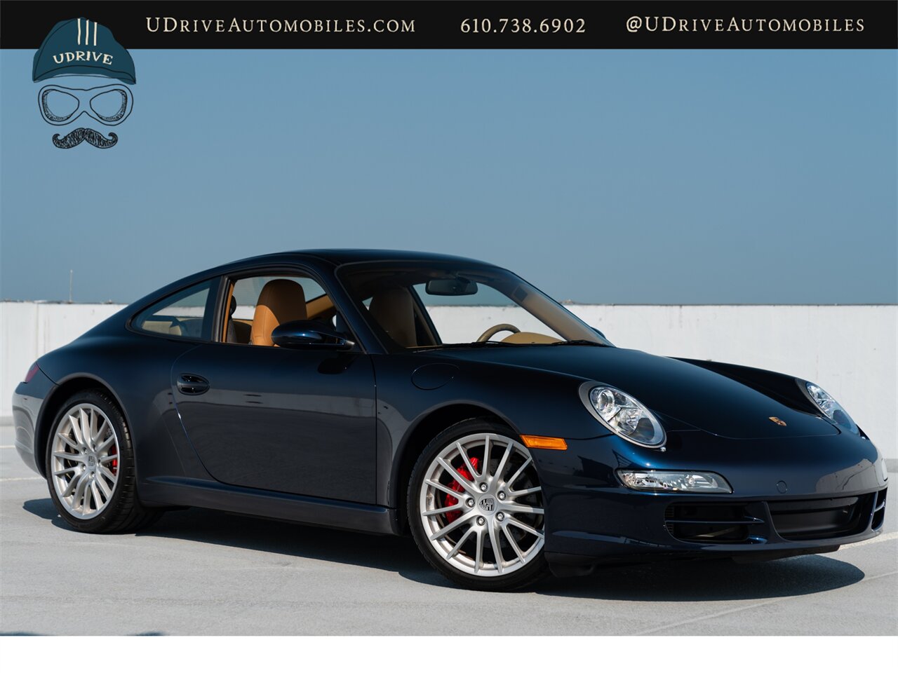 2008 Porsche 911 Carrera S  997 13k MIles 1 Owner Midnight Blue over Sand Beige - Photo 4 - West Chester, PA 19382