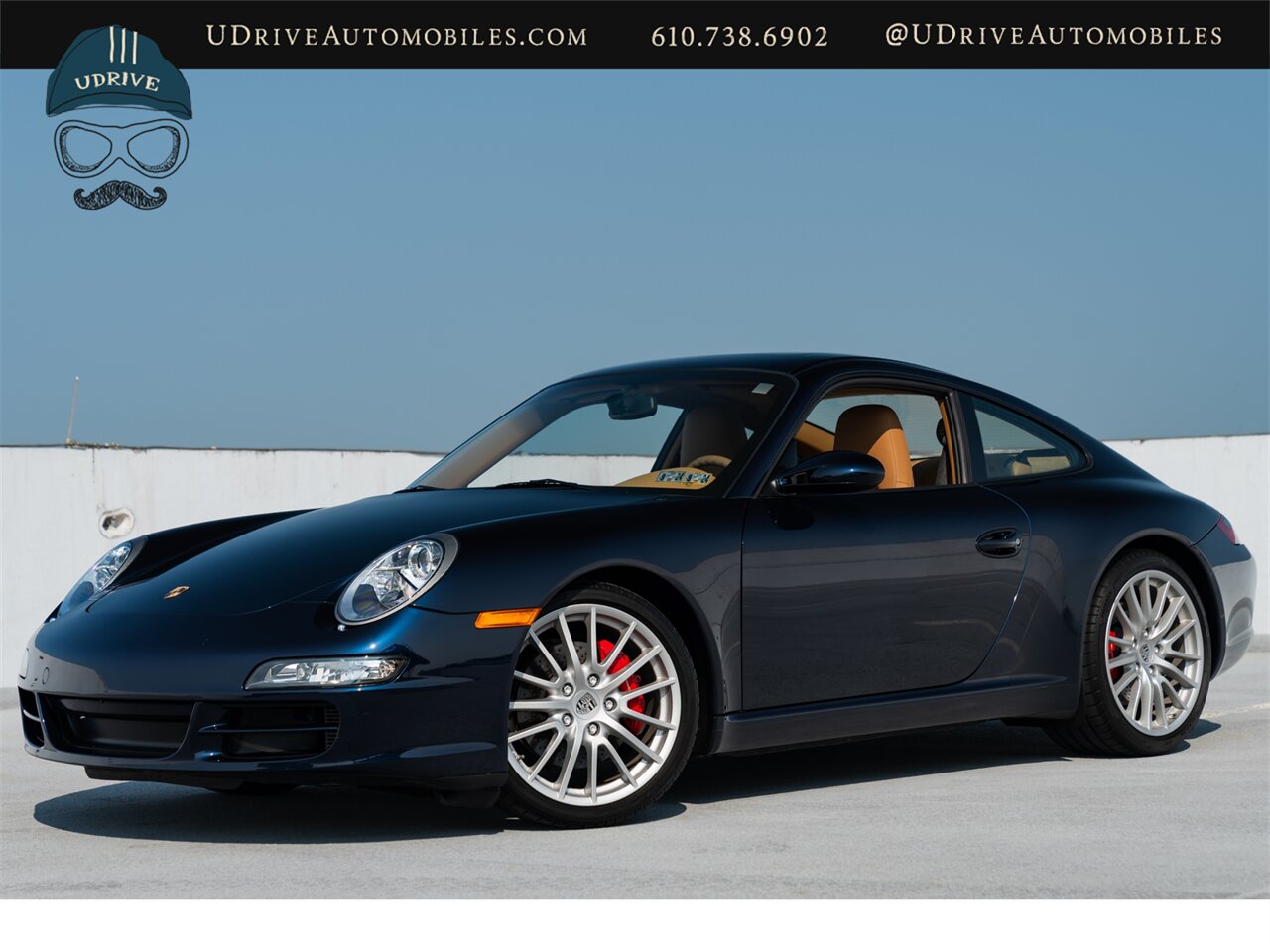 2008 Porsche 911 Carrera S  997 13k MIles 1 Owner Midnight Blue over Sand Beige - Photo 1 - West Chester, PA 19382