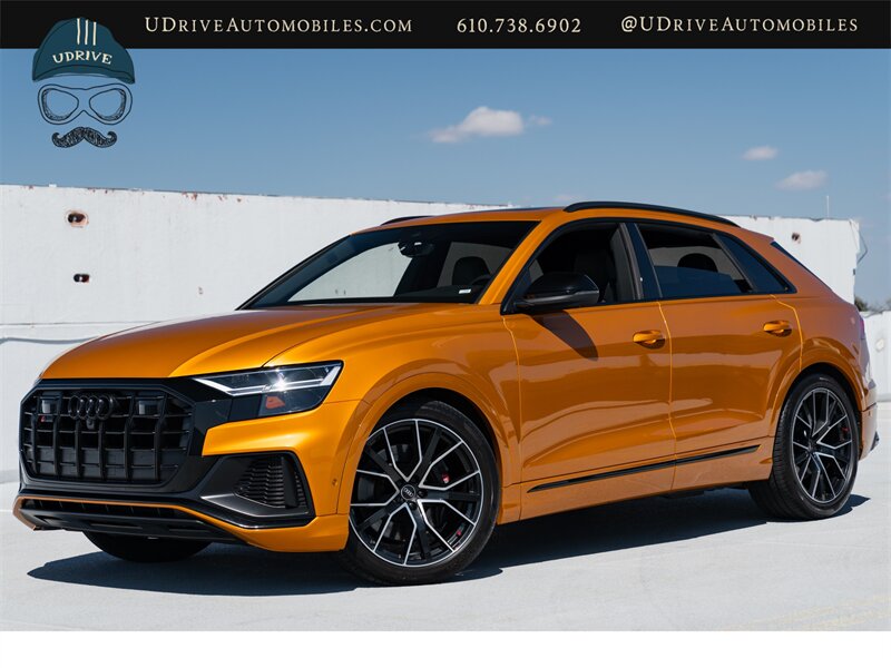 2021 Audi SQ8 4.0T quattro Premium Plus  SQ8 Dragon Orange Black Optic Pkg Sport Exhaust Kit Driver Asst Pkg