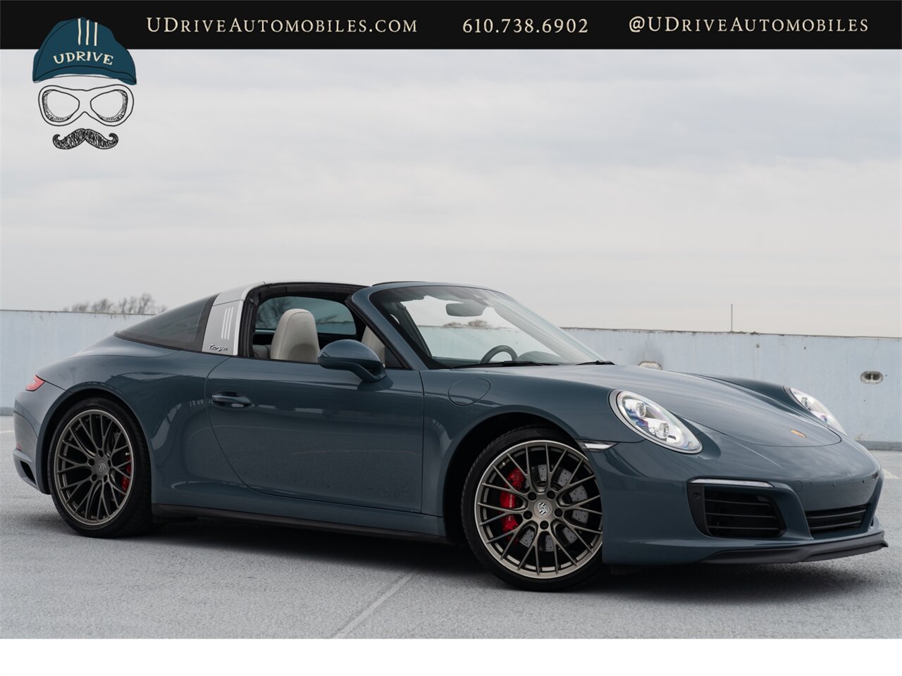 2018 Porsche 911 Targa 4S  991 20 " RS Spyder Whls Adap Sport Sts Prm Pkg Sport Pkg LCA Graphite Blue - Photo 4 - West Chester, PA 19382