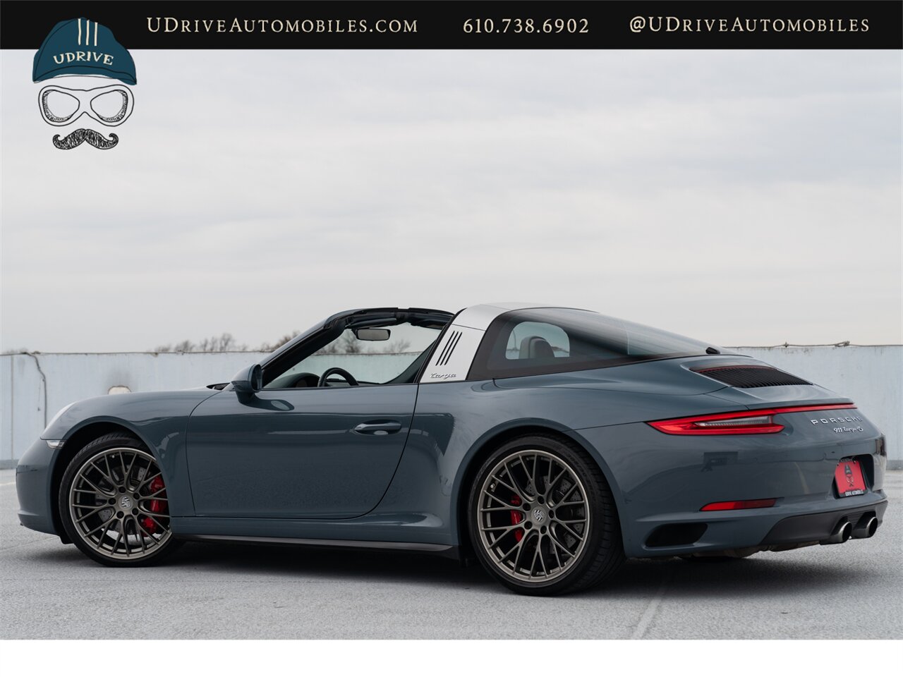 2018 Porsche 911 Targa 4S  991 20 " RS Spyder Whls Adap Sport Sts Prm Pkg Sport Pkg LCA Graphite Blue - Photo 5 - West Chester, PA 19382