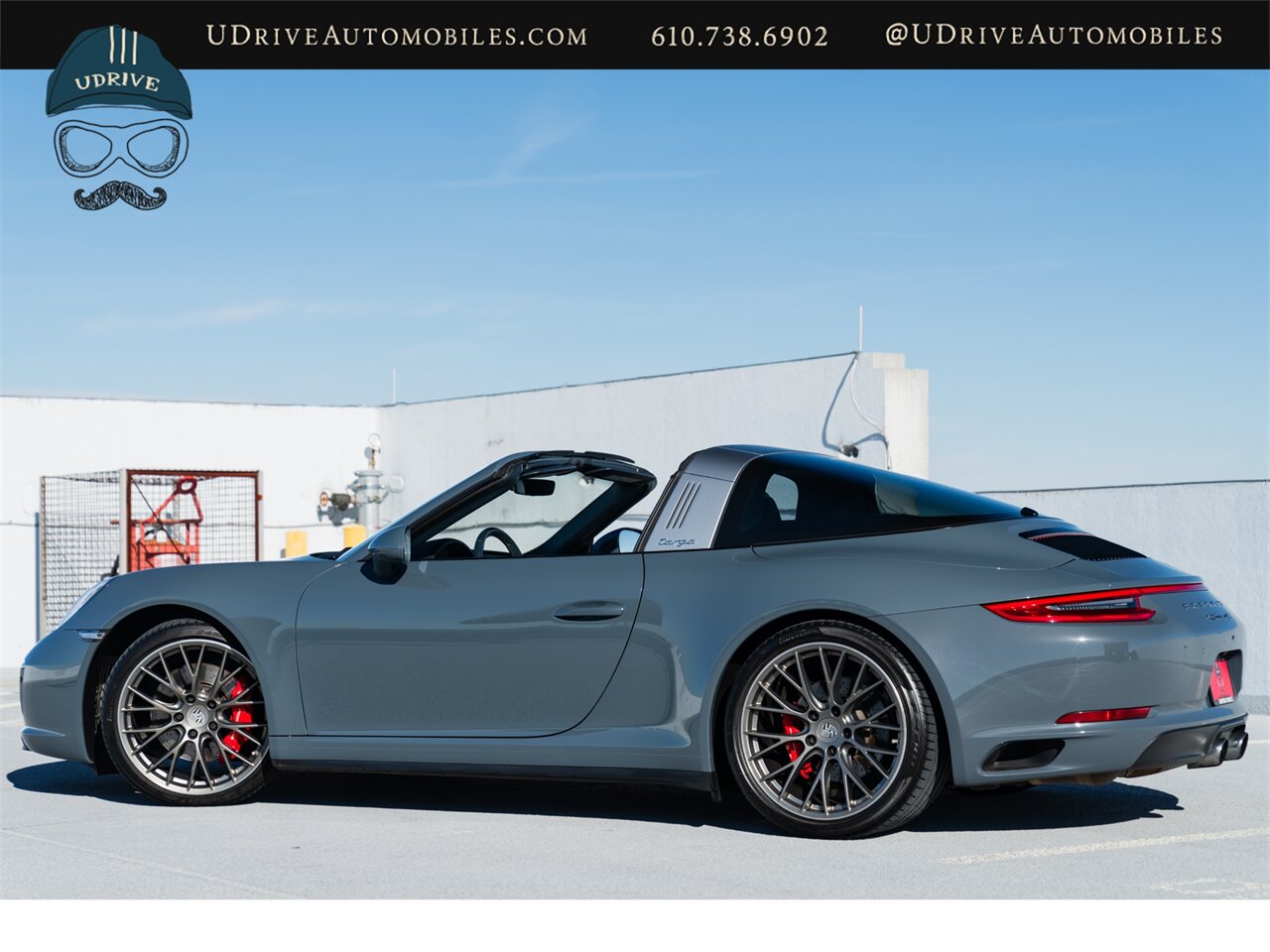 2018 Porsche 911 Targa 4S 991 20 " RS Spyder Whls Adap Sport Sts Prm Pkg Sport Pkg LCA Graphite Blue - Photo 5 - West Chester, PA 19382