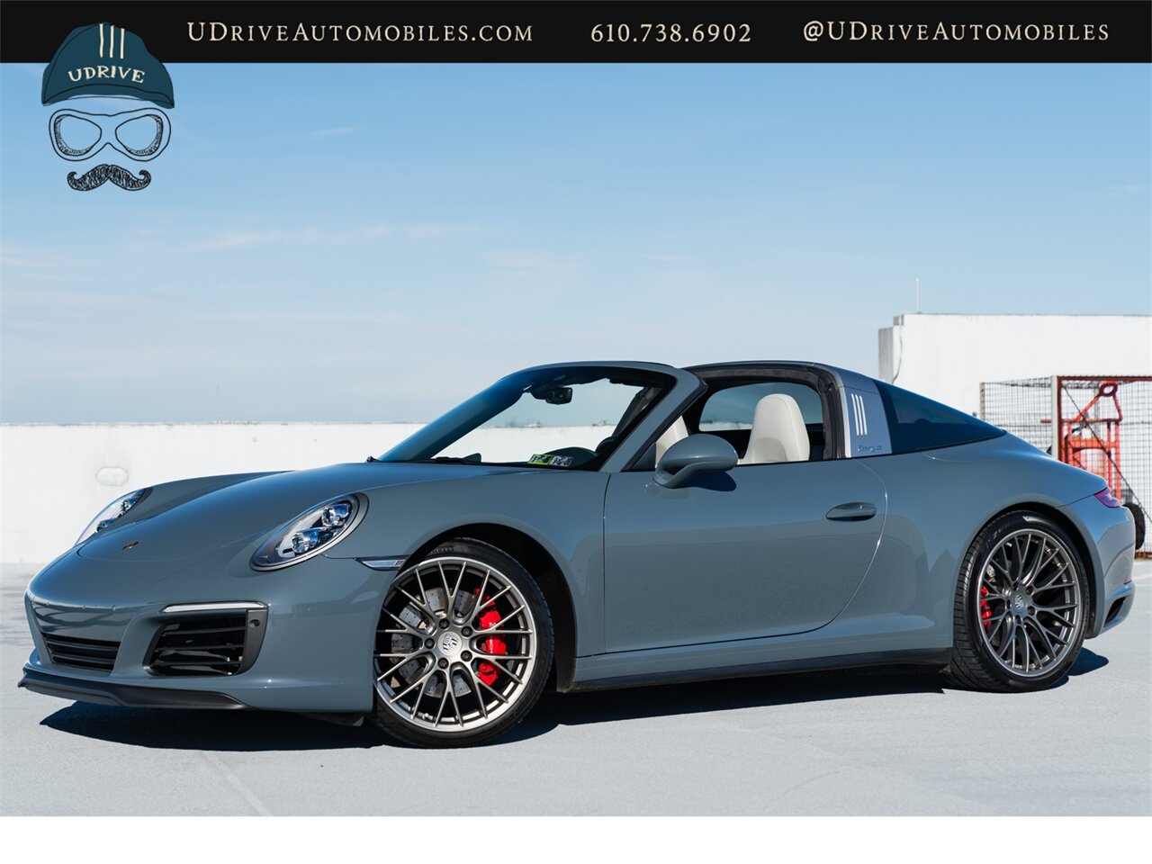 2018 Porsche 911 Targa 4S  991 20 " RS Spyder Whls Adap Sport Sts Prm Pkg Sport Pkg LCA Graphite Blue - Photo 1 - West Chester, PA 19382