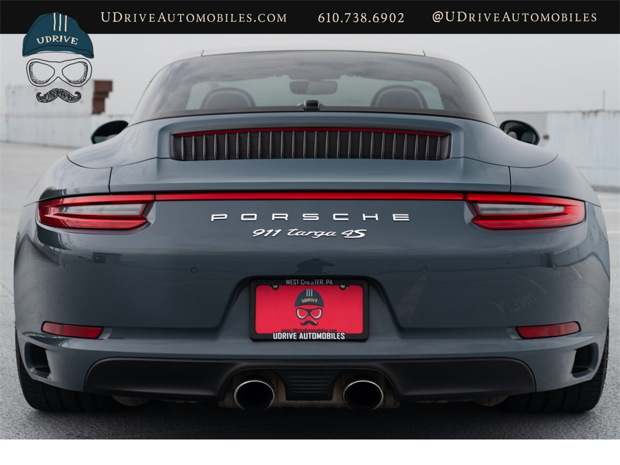 2018 Porsche 911 Targa 4S  991 20 " RS Spyder Whls Adap Sport Sts Prm Pkg Sport Pkg LCA Graphite Blue - Photo 10 - West Chester, PA 19382