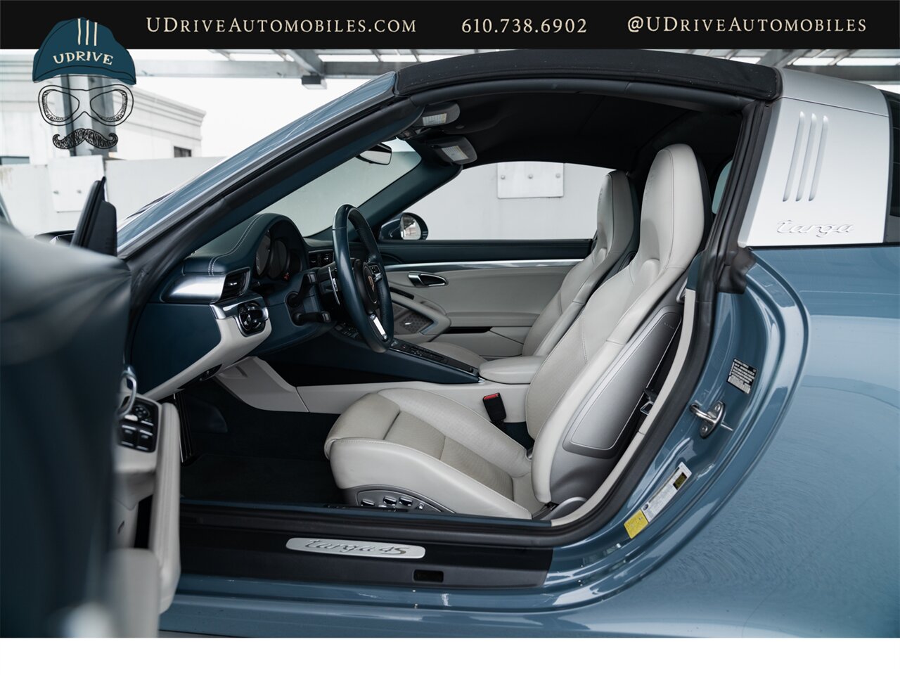 2018 Porsche 911 Targa 4S  991 20 " RS Spyder Whls Adap Sport Sts Prm Pkg Sport Pkg LCA Graphite Blue - Photo 14 - West Chester, PA 19382