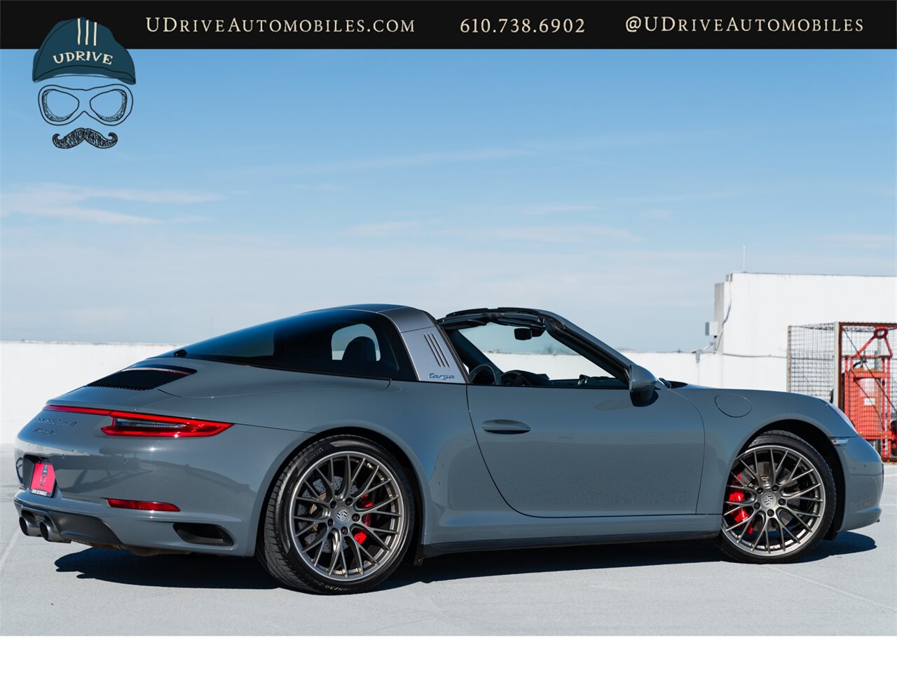 2018 Porsche 911 Targa 4S 991 20 " RS Spyder Whls Adap Sport Sts Prm Pkg Sport Pkg LCA Graphite Blue - Photo 3 - West Chester, PA 19382