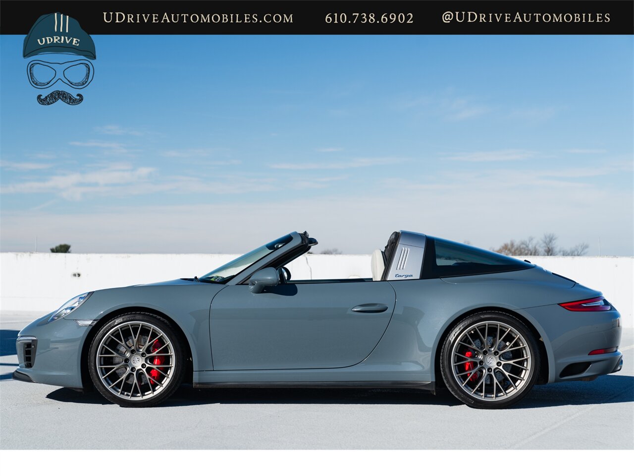 2018 Porsche 911 Targa 4S 991 20 " RS Spyder Whls Adap Sport Sts Prm Pkg Sport Pkg LCA Graphite Blue - Photo 10 - West Chester, PA 19382