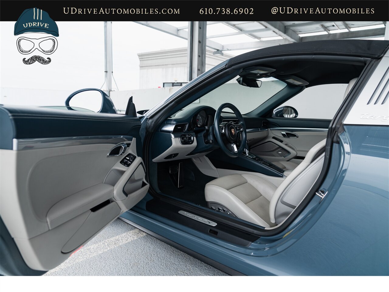 2018 Porsche 911 Targa 4S  991 20 " RS Spyder Whls Adap Sport Sts Prm Pkg Sport Pkg LCA Graphite Blue - Photo 12 - West Chester, PA 19382