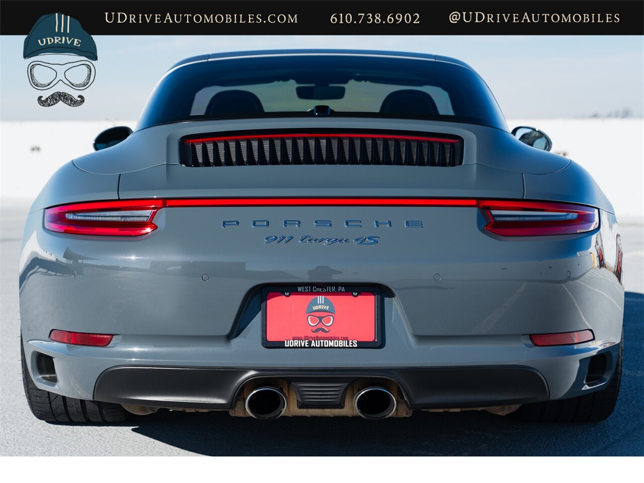 2018 Porsche 911 Targa 4S 991 20 " RS Spyder Whls Adap Sport Sts Prm Pkg Sport Pkg LCA Graphite Blue - Photo 23 - West Chester, PA 19382