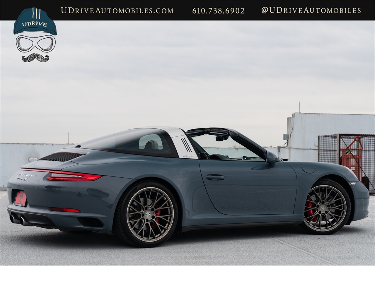 2018 Porsche 911 Targa 4S  991 20 " RS Spyder Whls Adap Sport Sts Prm Pkg Sport Pkg LCA Graphite Blue - Photo 3 - West Chester, PA 19382