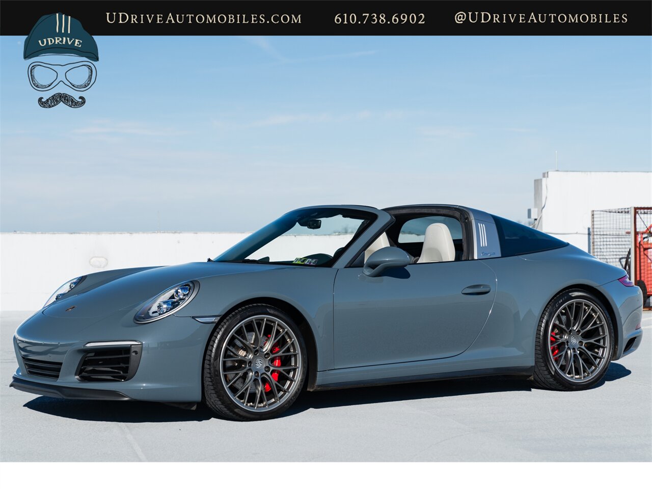 2018 Porsche 911 Targa 4S 991 20 " RS Spyder Whls Adap Sport Sts Prm Pkg Sport Pkg LCA Graphite Blue - Photo 12 - West Chester, PA 19382