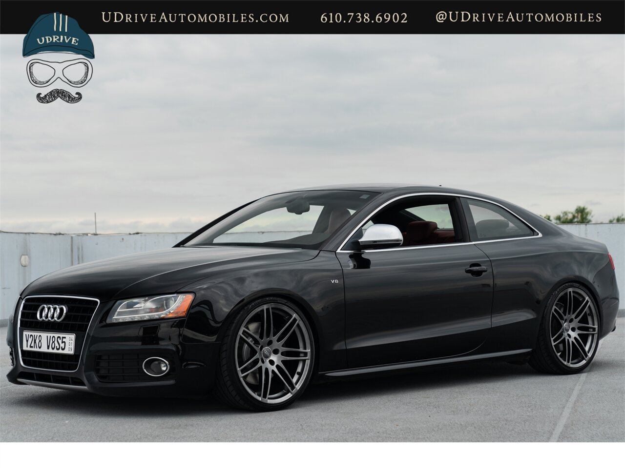 2008 Audi S5 Quattro  6 Speed Manual Magma Red Leather - Photo 12 - West Chester, PA 19382