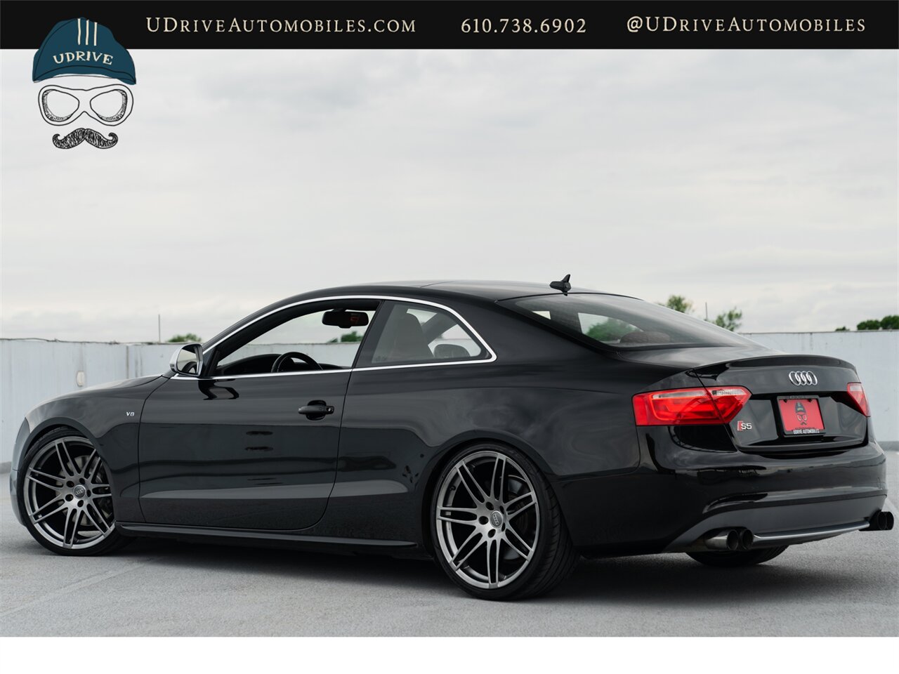 2008 Audi S5 Quattro  6 Speed Manual Magma Red Leather - Photo 4 - West Chester, PA 19382