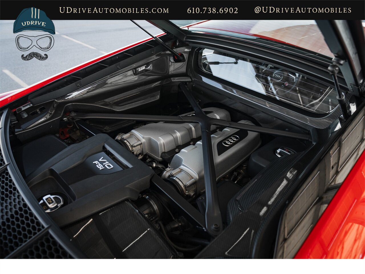 2017 Audi R8 5.2 quattro V10 Plus  Diamond Stitched Lthr Pkg B&O Sound 20in Whl Pkg Dynamic Steer Contrast Stitch - Photo 61 - West Chester, PA 19382