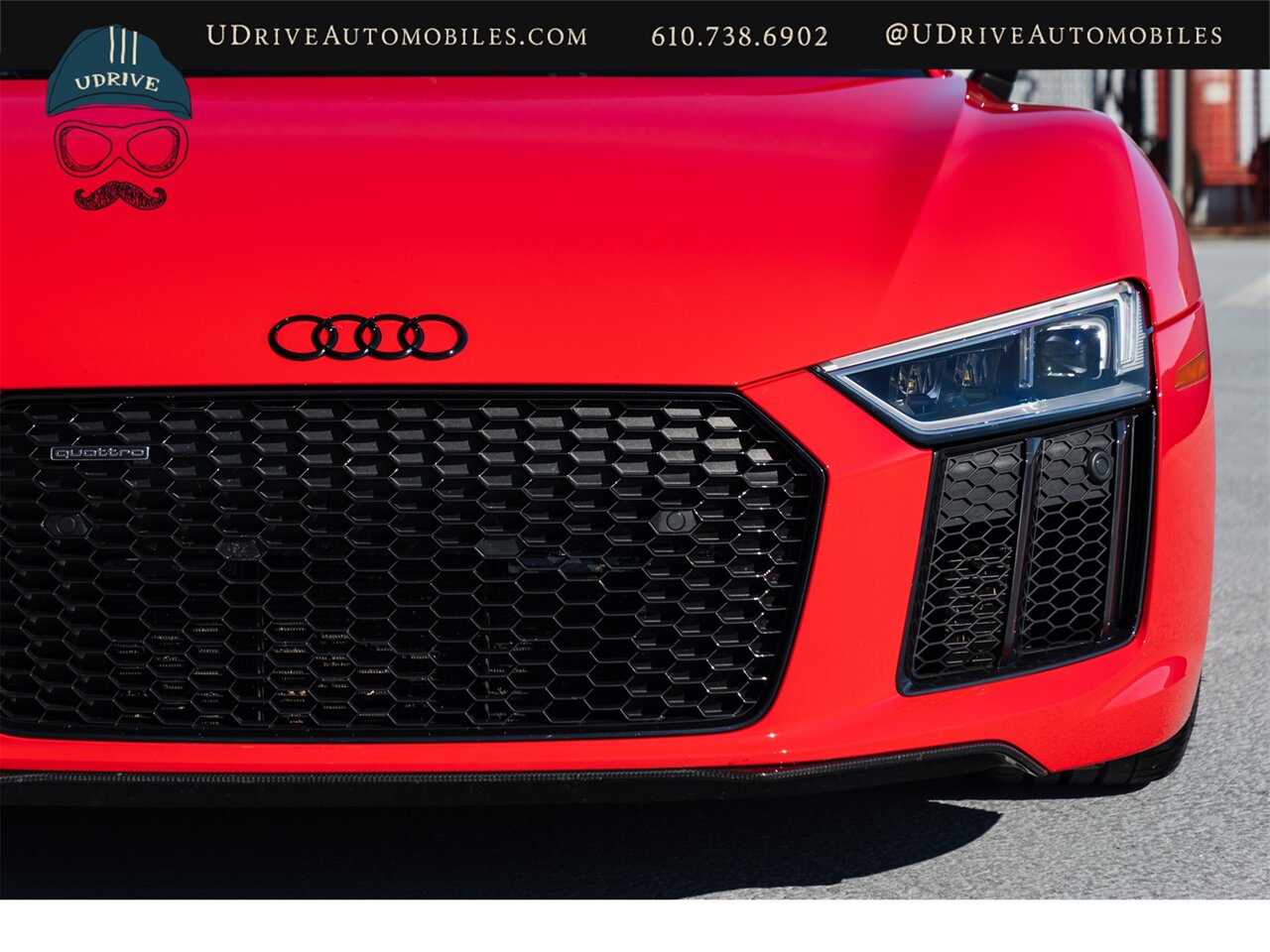 2017 Audi R8 5.2 quattro V10 Plus  Diamond Stitched Lthr Pkg B&O Sound 20in Whl Pkg Dynamic Steer Contrast Stitch - Photo 13 - West Chester, PA 19382