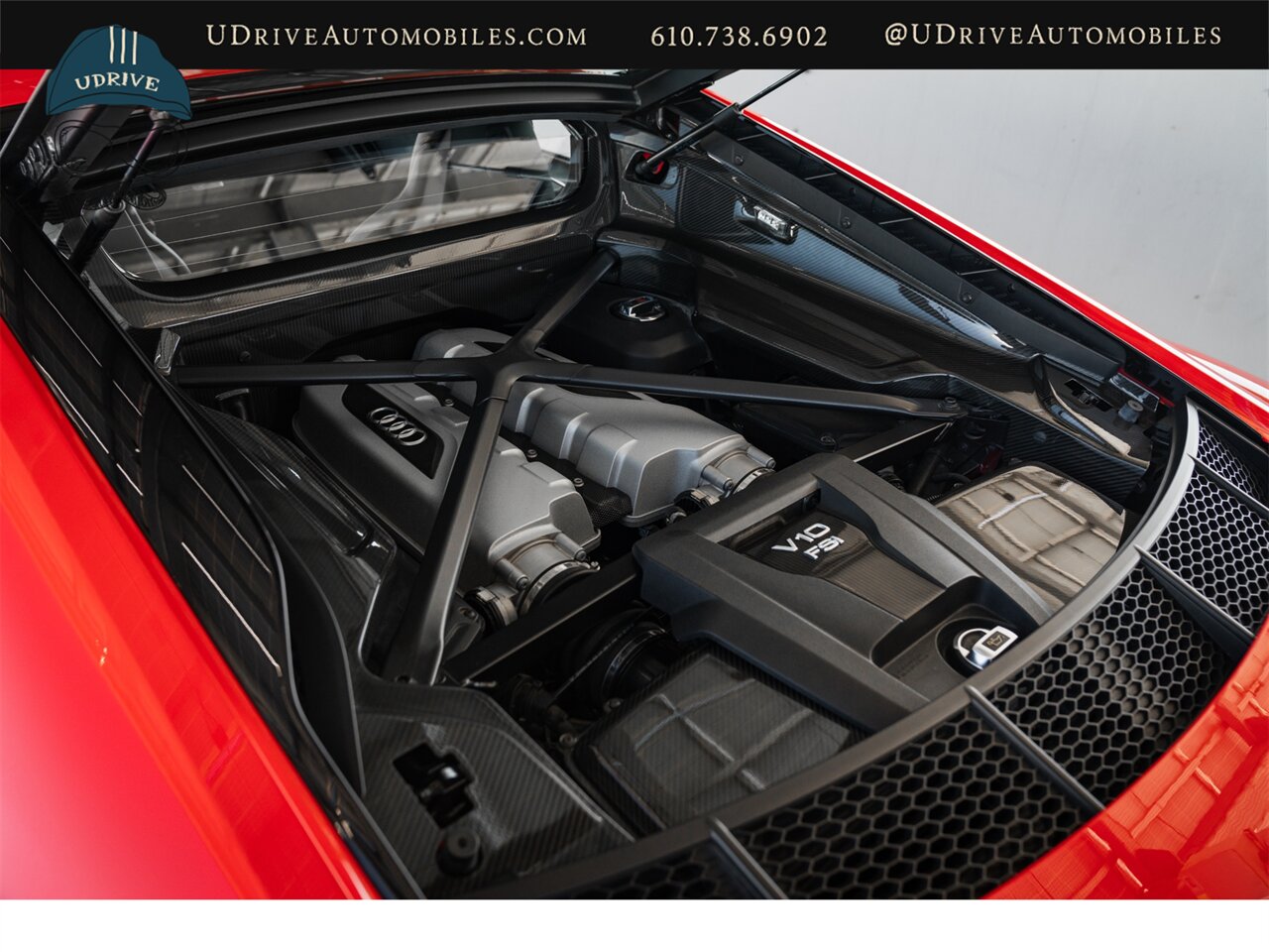 2017 Audi R8 5.2 quattro V10 Plus  Diamond Stitched Lthr Pkg B&O Sound 20in Whl Pkg Dynamic Steer Contrast Stitch - Photo 59 - West Chester, PA 19382