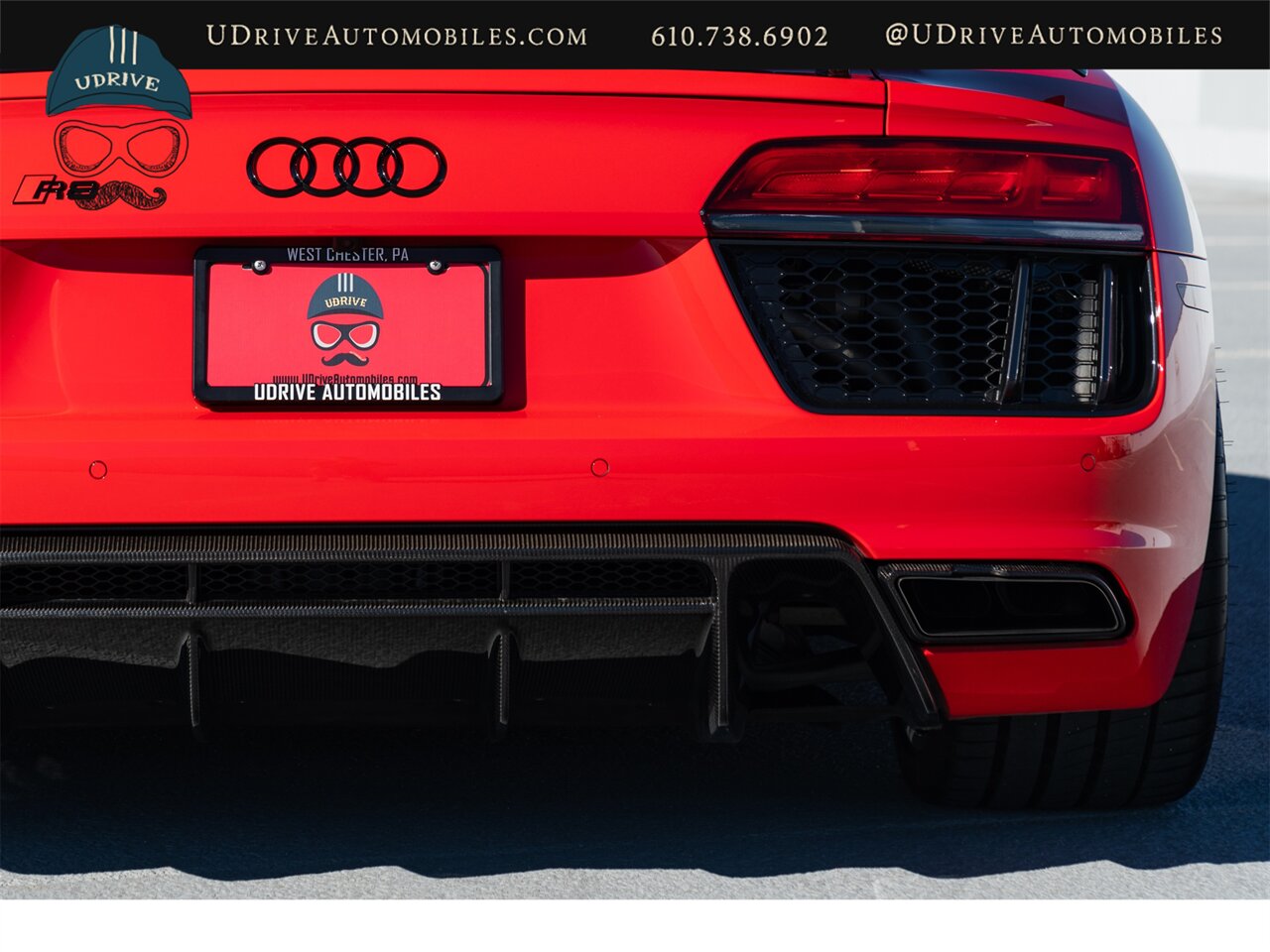 2017 Audi R8 5.2 quattro V10 Plus  Diamond Stitched Lthr Pkg B&O Sound 20in Whl Pkg Dynamic Steer Contrast Stitch - Photo 22 - West Chester, PA 19382