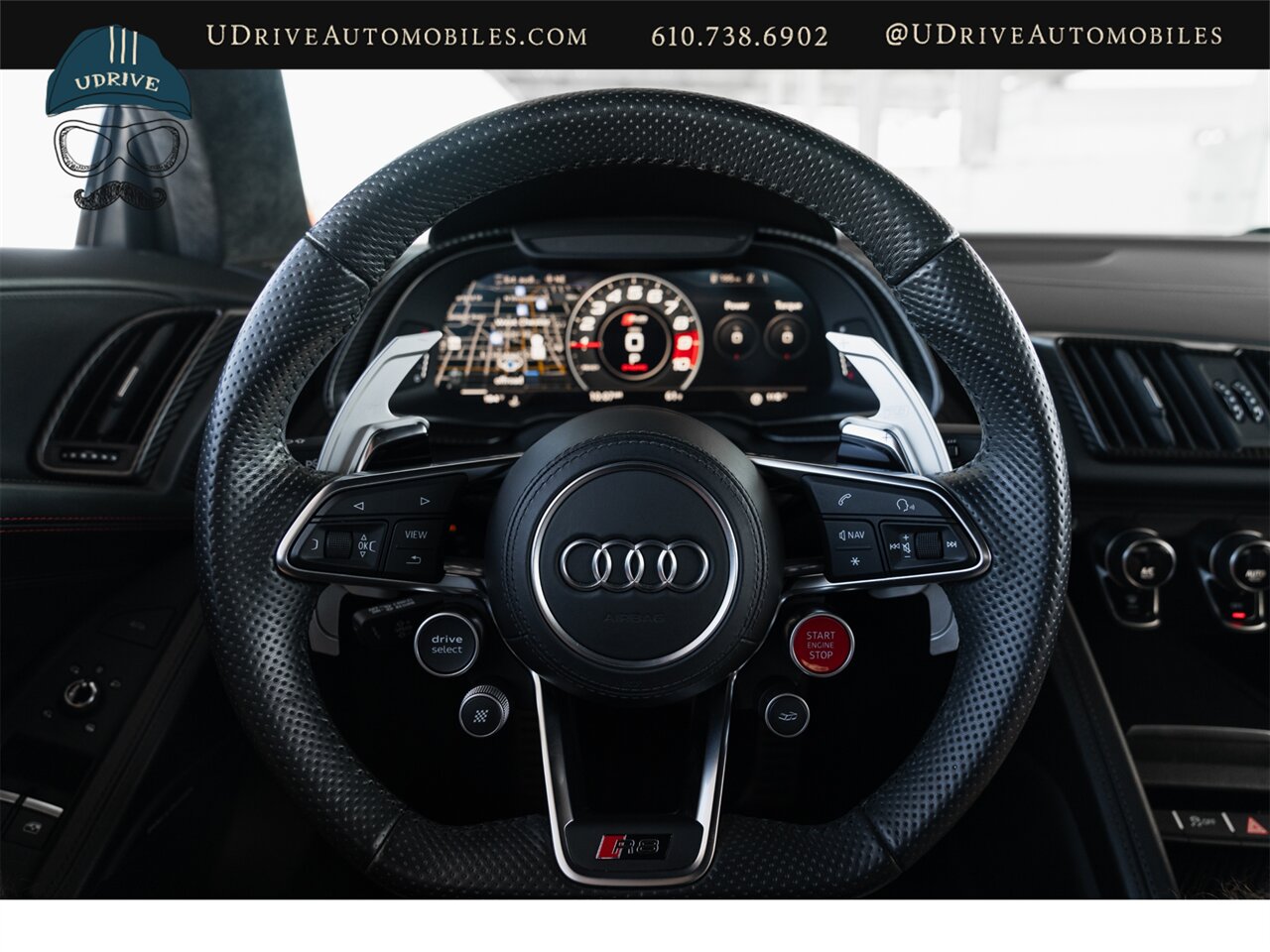 2017 Audi R8 5.2 quattro V10 Plus  Diamond Stitched Lthr Pkg B&O Sound 20in Whl Pkg Dynamic Steer Contrast Stitch - Photo 41 - West Chester, PA 19382
