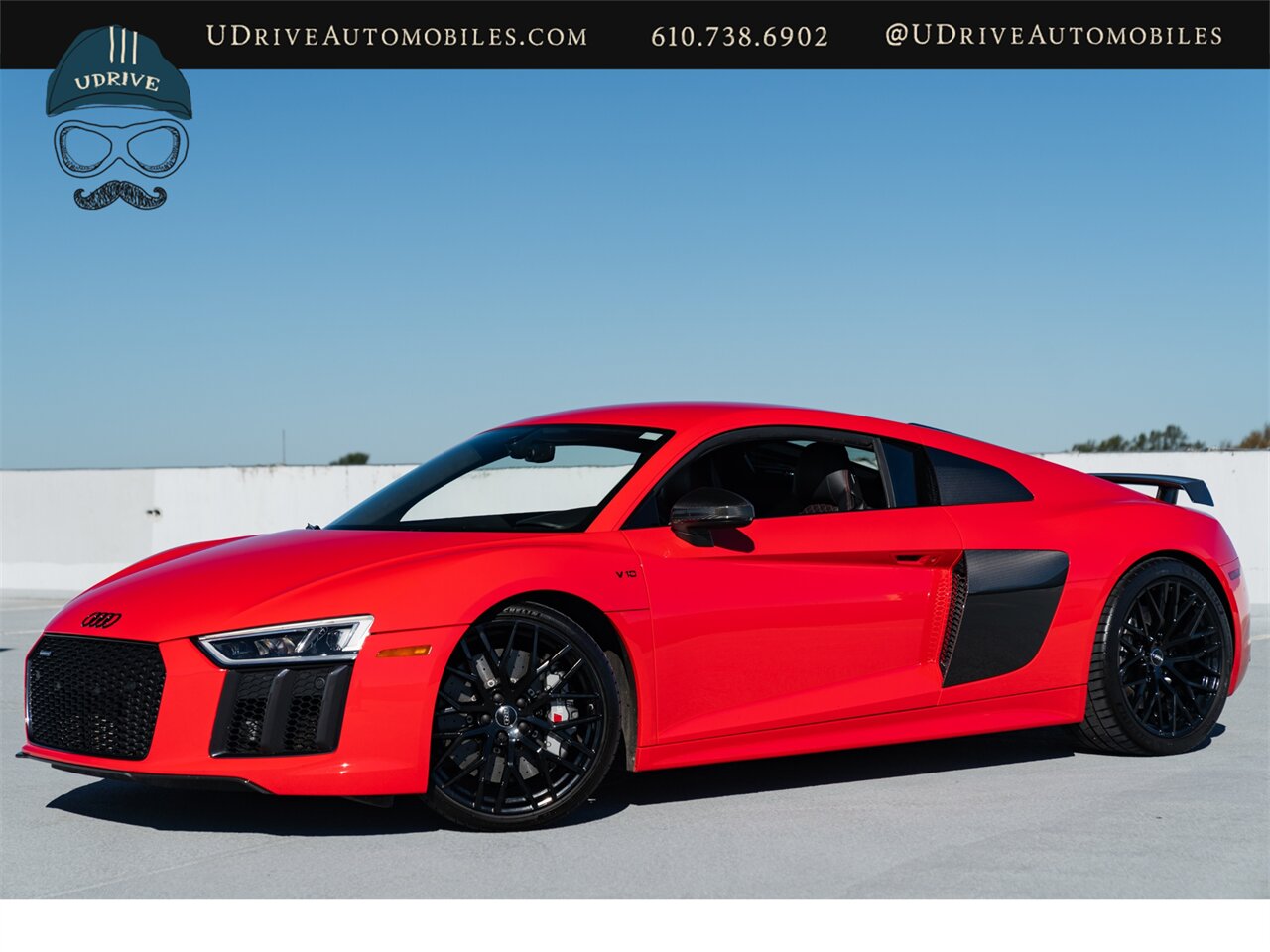 2017 Audi R8 5.2 quattro V10 Plus  Diamond Stitched Lthr Pkg B&O Sound 20in Whl Pkg Dynamic Steer Contrast Stitch - Photo 1 - West Chester, PA 19382