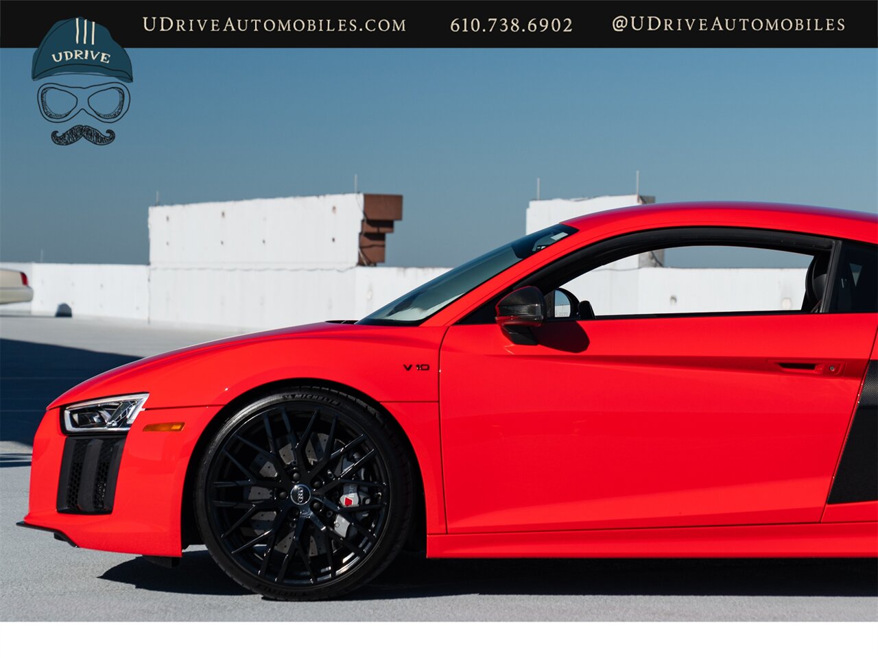 2017 Audi R8 5.2 quattro V10 Plus  Diamond Stitched Lthr Pkg B&O Sound 20in Whl Pkg Dynamic Steer Contrast Stitch - Photo 10 - West Chester, PA 19382
