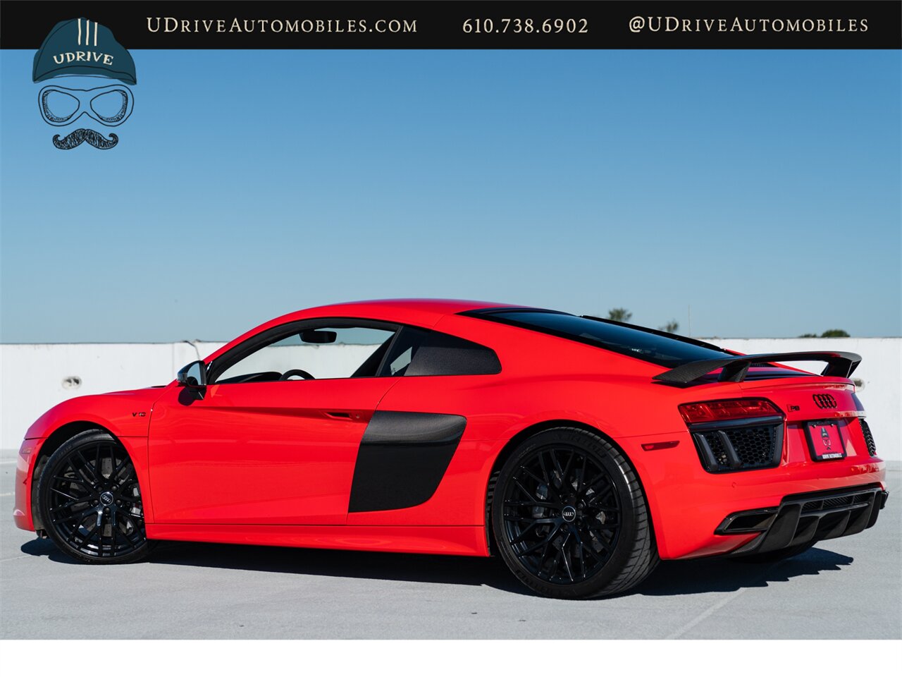 2017 Audi R8 5.2 quattro V10 Plus  Diamond Stitched Lthr Pkg B&O Sound 20in Whl Pkg Dynamic Steer Contrast Stitch - Photo 4 - West Chester, PA 19382