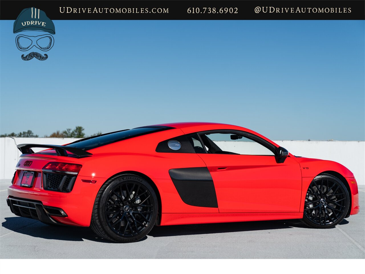 2017 Audi R8 5.2 quattro V10 Plus  Diamond Stitched Lthr Pkg B&O Sound 20in Whl Pkg Dynamic Steer Contrast Stitch - Photo 5 - West Chester, PA 19382