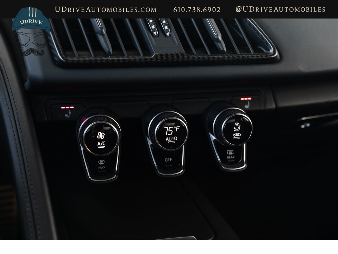 2017 Audi R8 5.2 quattro V10 Plus  Diamond Stitched Lthr Pkg B&O Sound 20in Whl Pkg Dynamic Steer Contrast Stitch - Photo 48 - West Chester, PA 19382