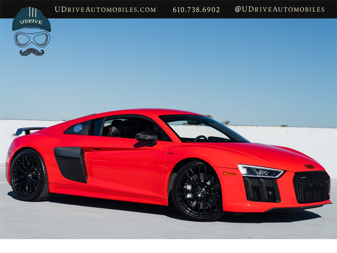 2017 Audi R8 5.2 quattro V10 Plus  Diamond Stitched Lthr Pkg B&O Sound 20in Whl Pkg Dynamic Steer Contrast Stitch - Photo 3 - West Chester, PA 19382